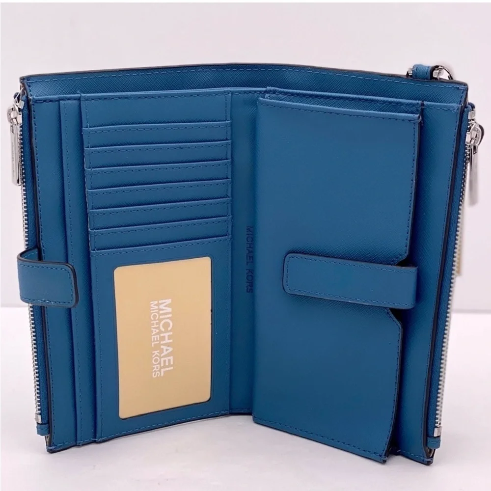 Michael Kors DoubleZip Wallet Wristlet Phone Case